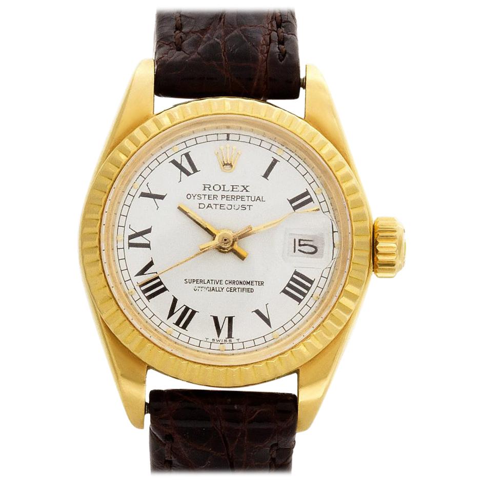 Rolex Datejust 6917, Beige Dial, Certified and Warranty For Sale