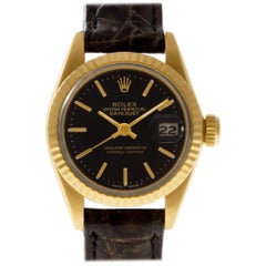 Rolex Datejust 6917, Black Dial, Certified and Warranty