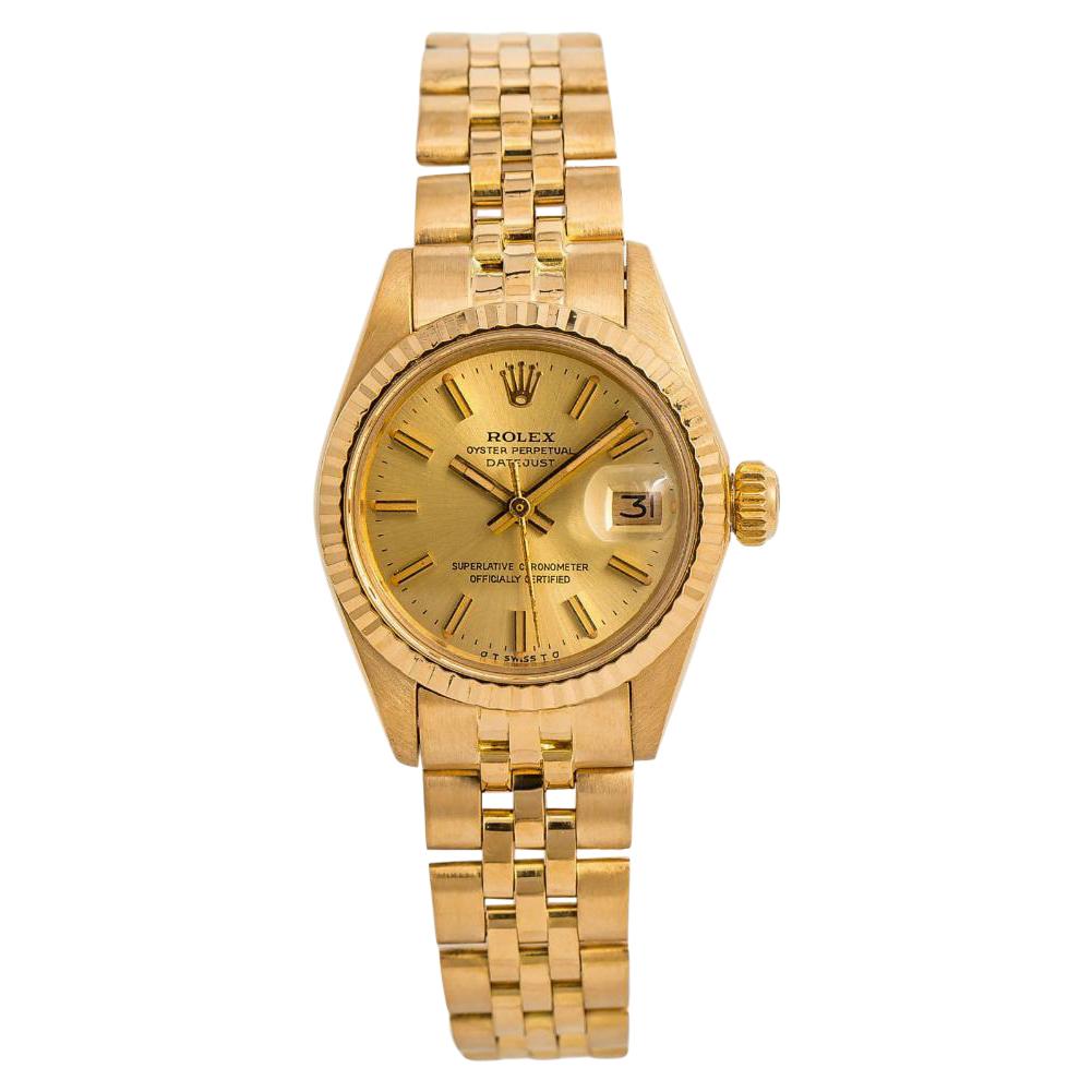 Rolex Datejust 6917, Champagne Dial, Certified and Warranty