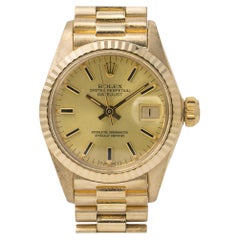 Rolex Datejust 6917, Champagne Dial, Certified and Warranty