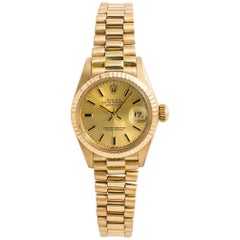 Rolex Datejust 6917, Gold Dial, Certified and Warranty