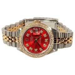 Rolex Datejust 6917, anniversaire avec diamant rouge