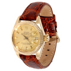 Vintage Rolex Datejust 6917 Women's Watch in 18kt Yellow Gold