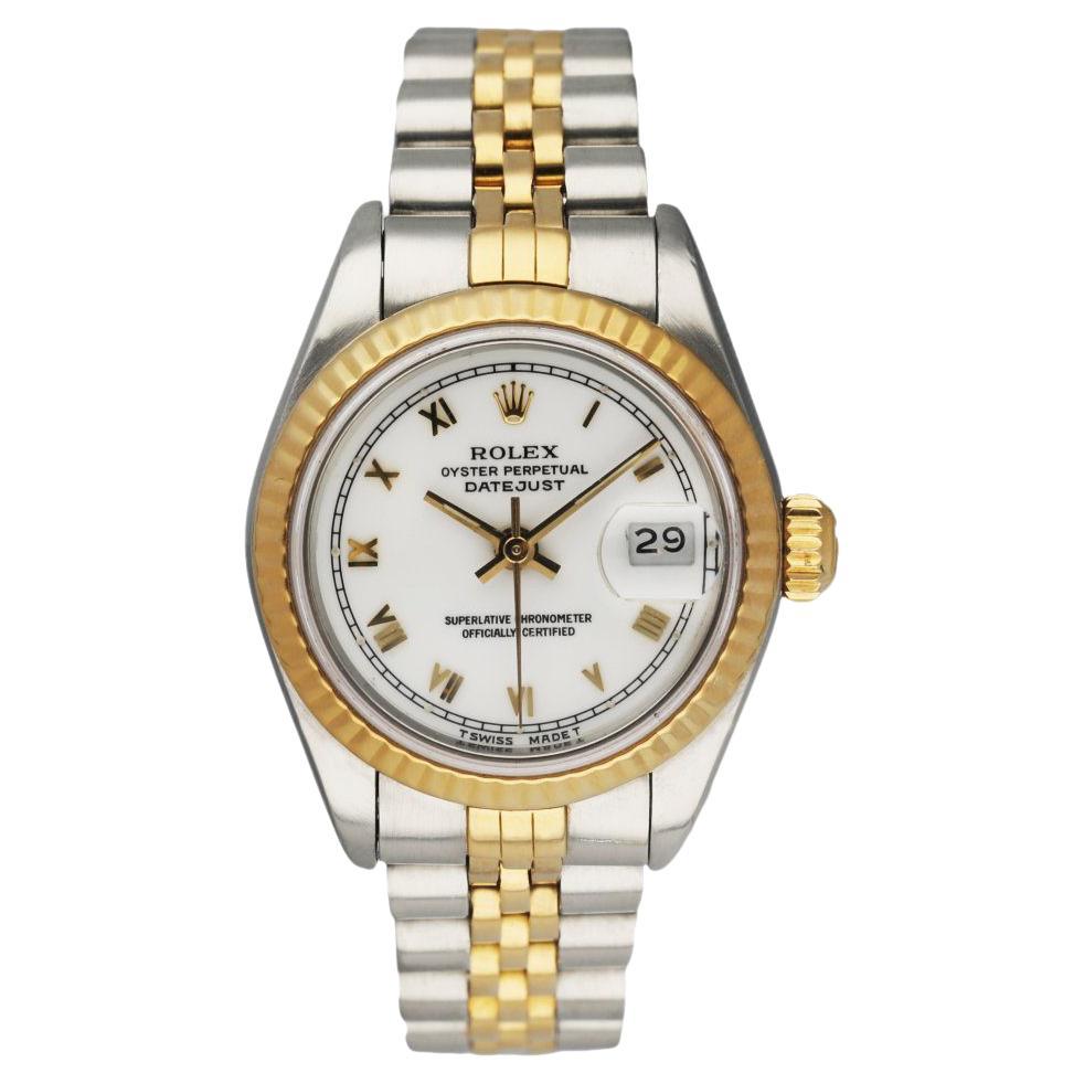 Rolex Datejust 69173 18k Yellow Gold Ladies Watch