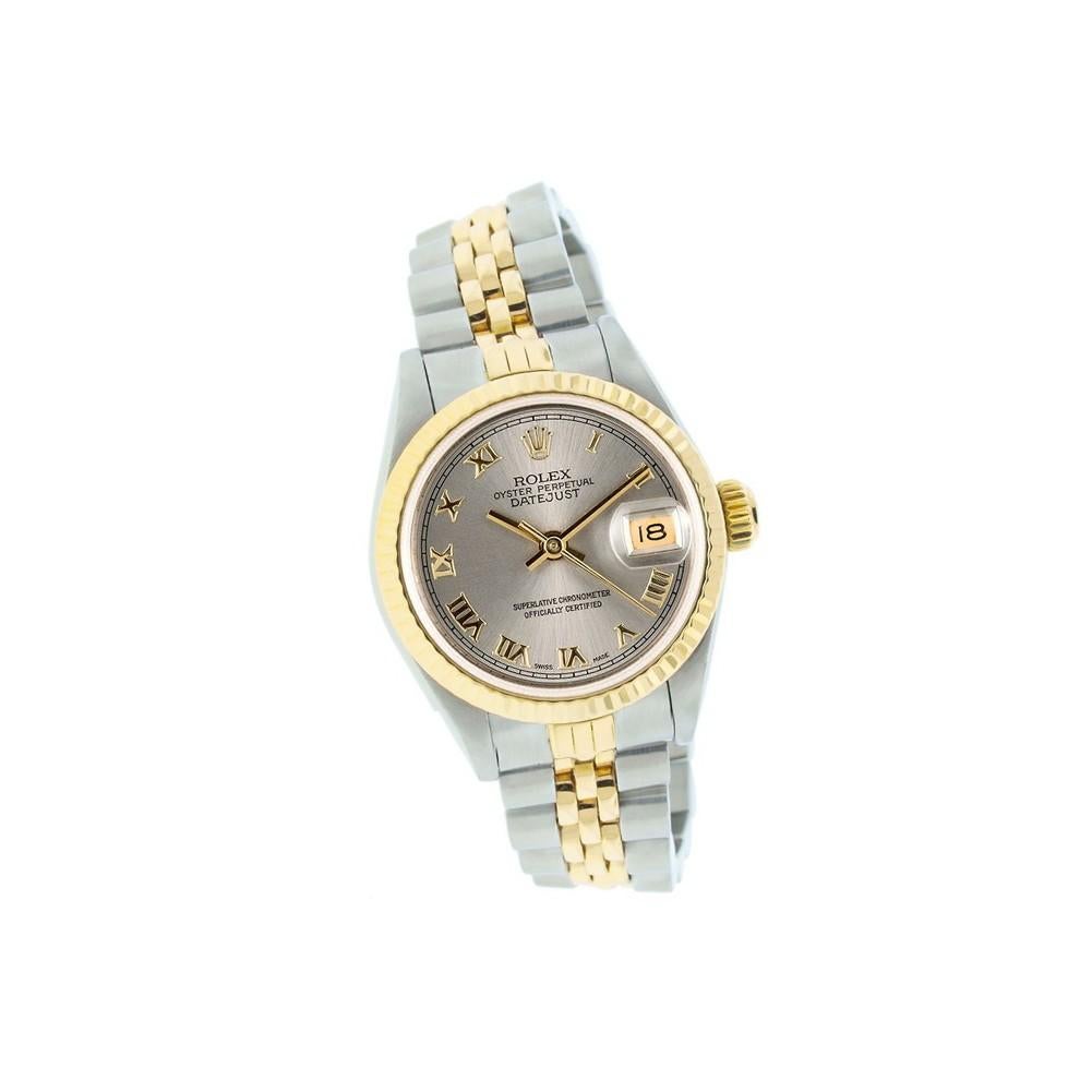 Women's Rolex Datejust 69173, Silver Dial, Certified and Warranty