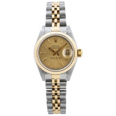 Rolex Datejust 69173, Champagne Dial, Certified and Warranty