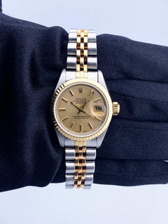 Rolex Datejust 69173 Champagne Dial Ladies Watch