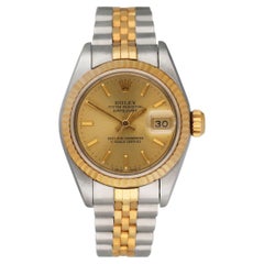 Rolex Datejust 69173 Champagne Dial Ladies Watch