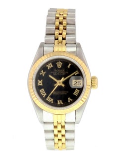Rolex Datejust 69173 Pyramid Dial Ladies Watch