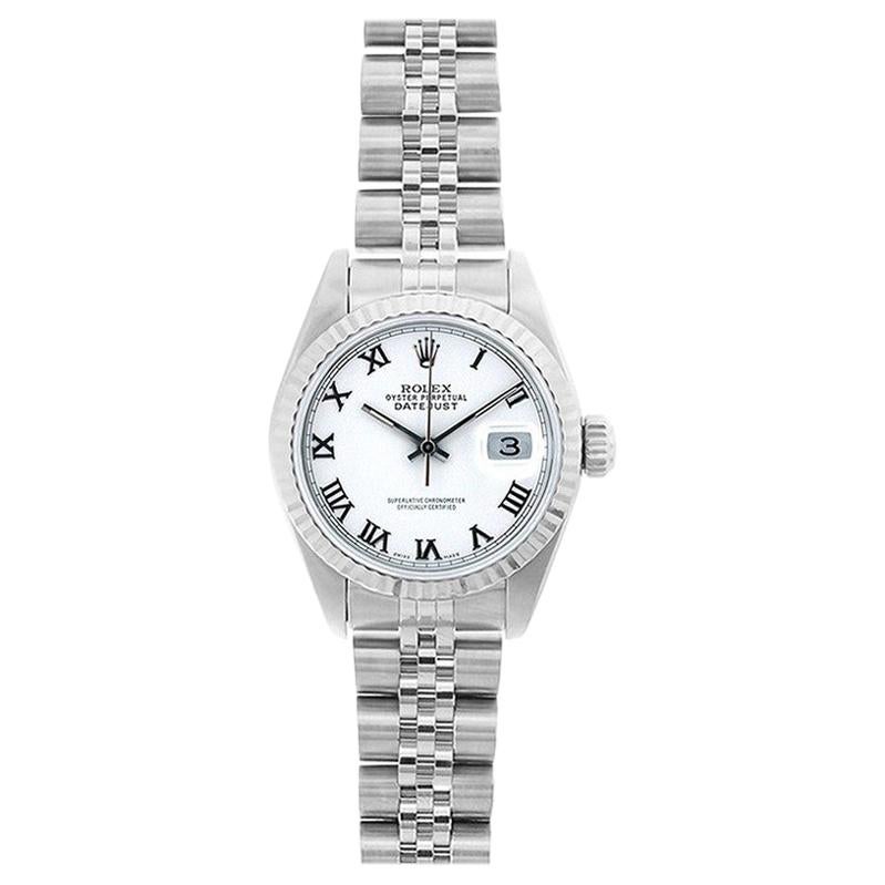 Rolex Datejust 69174, White Dial, Certified and Warranty