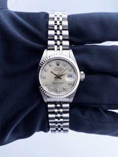 Rolex Datejust 69174 Diamond Dial Ladies Watch
