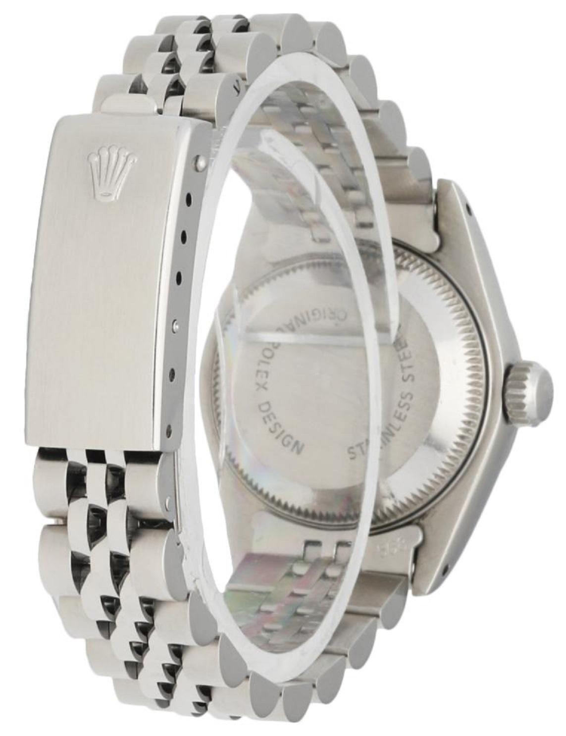 Women's Rolex Datejust 69174 Diamond Dial Ladies watch
