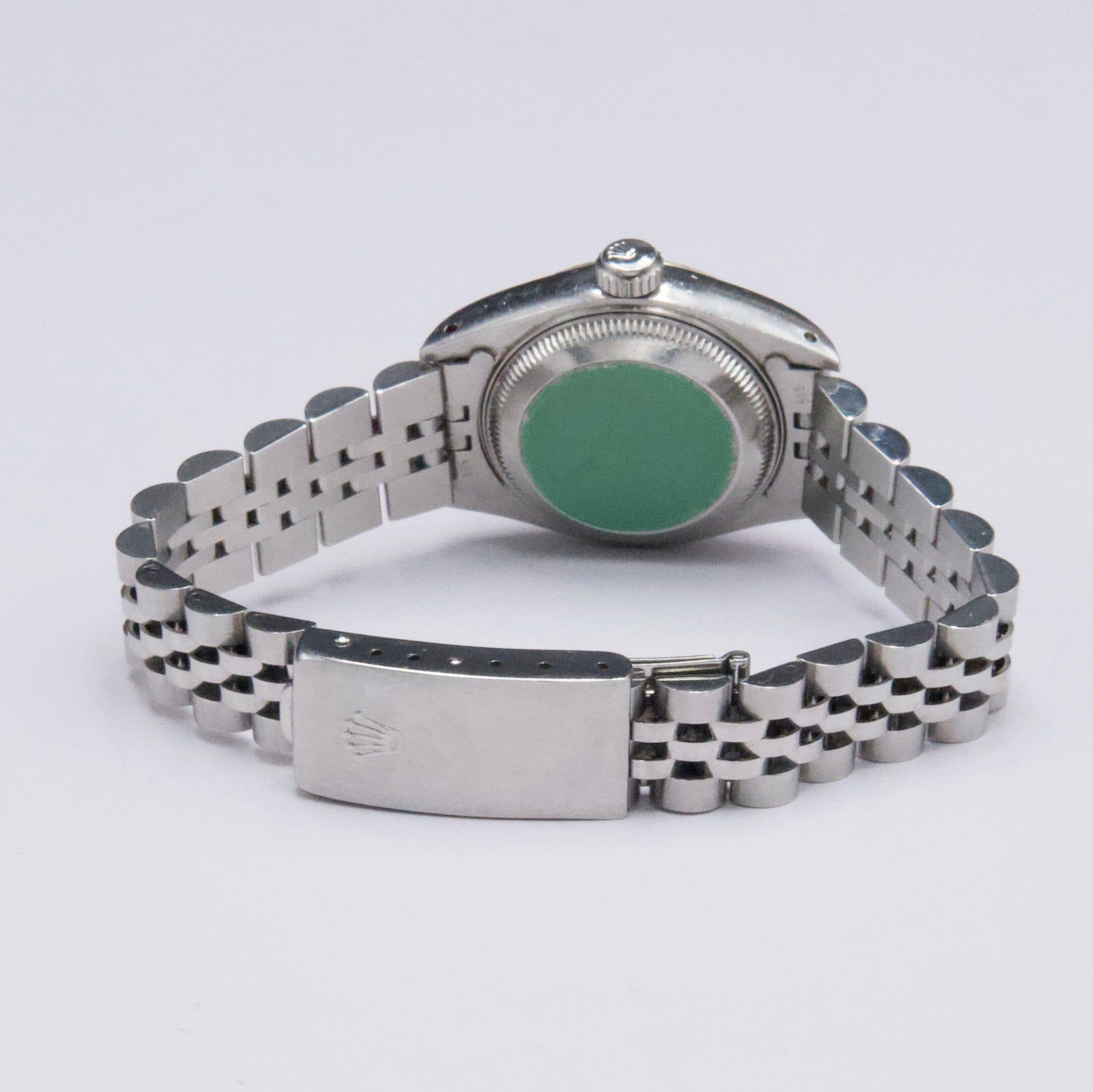 Rolex Datejust 69174 Sliver Dial Ladies Watch im Angebot 2