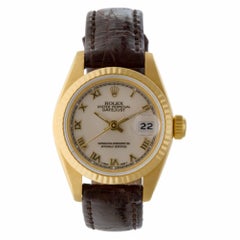 Rolex Datejust 69178 18 Karat Cream Dial Auto Watch, 'Certified Authentic'