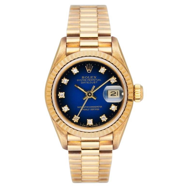 Montre Femme L.E.I. - Cadran Bleu, Mouvement Quartz - Occasion
