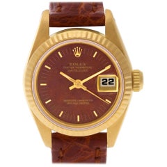 Rolex Datejust 69178, Brown Dial, Certified and Warranty