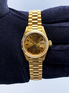 Rolex Datejust 69178 Champagne Dial Ladies Watch Box Papers