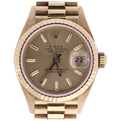 Rolex Datejust 69178 Champagne Dial Serial Number 756