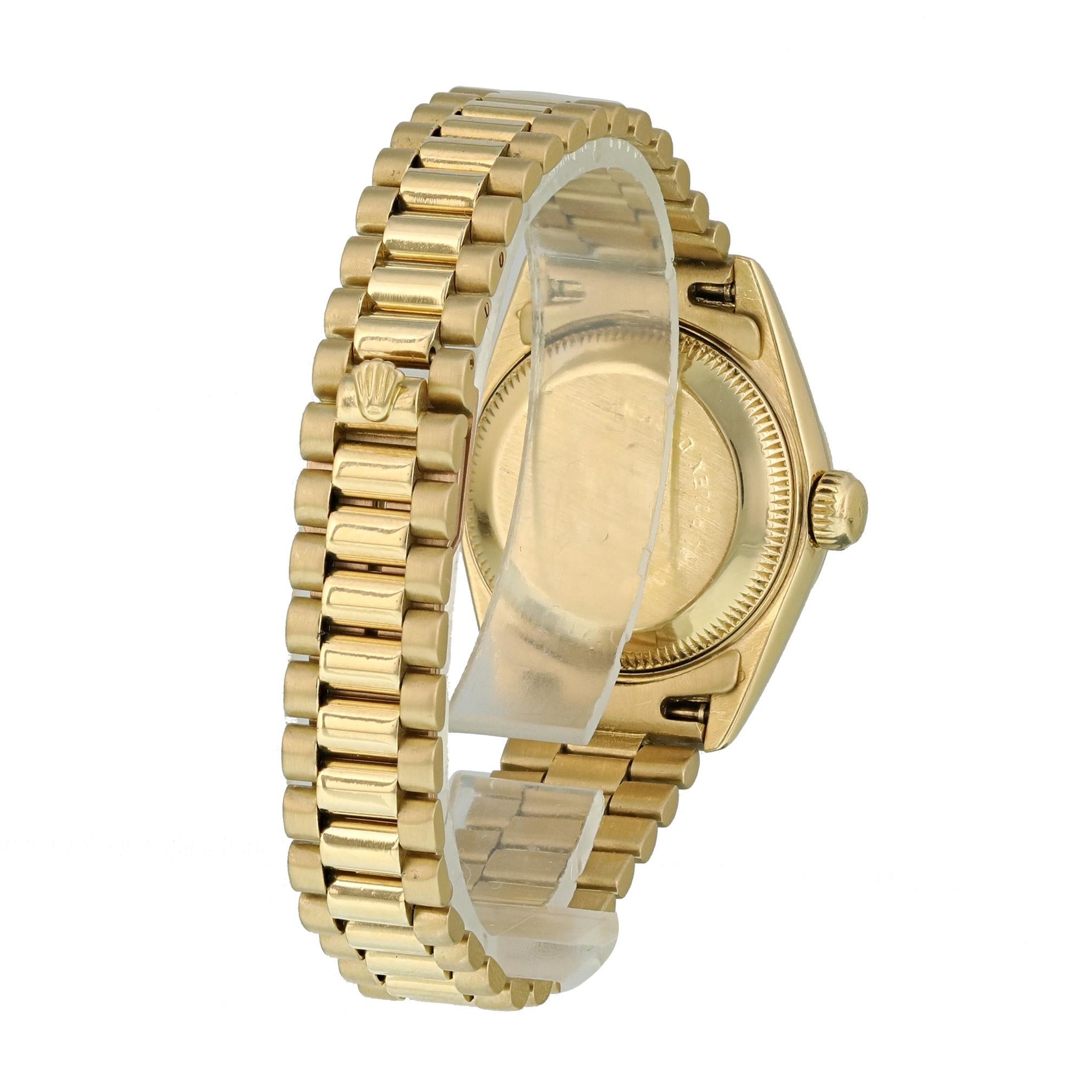 Women's Rolex Datejust 69178 Yellow Gold Ladies Watch