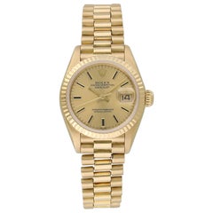 Rolex Datejust 69178 Yellow Gold Ladies Watch