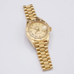 Rolex Datejust 69288 Diamond Champagne Dial Ladies Watch Box Papers