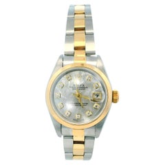 Rolex Datejust 79163 MOP Diamond Dial W/Papers