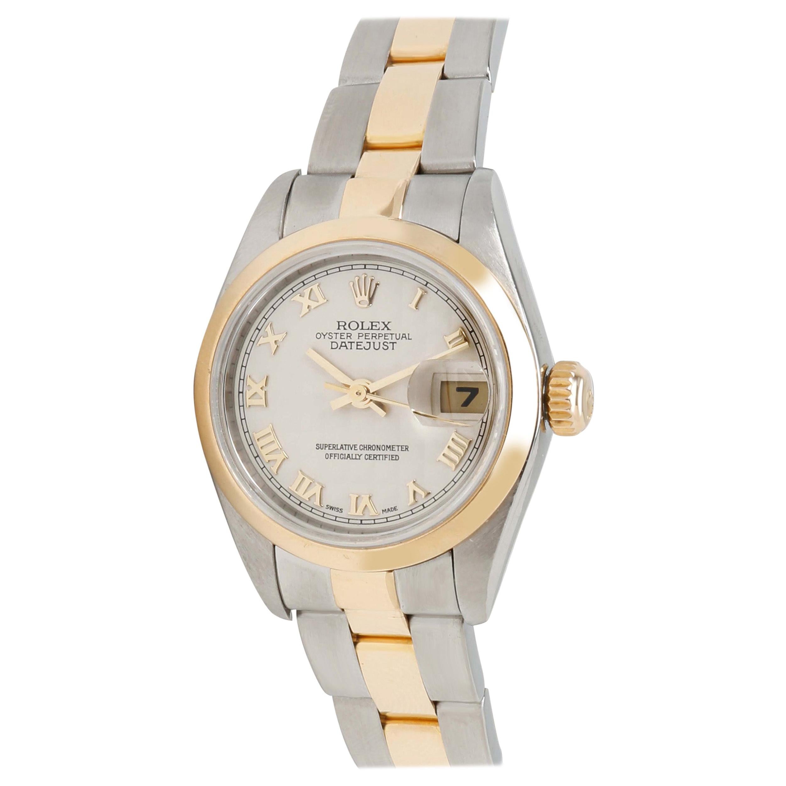 Rolex Datejust 79163 Women's Watch in 18 Karat Stainless Steel/Yellow Gold