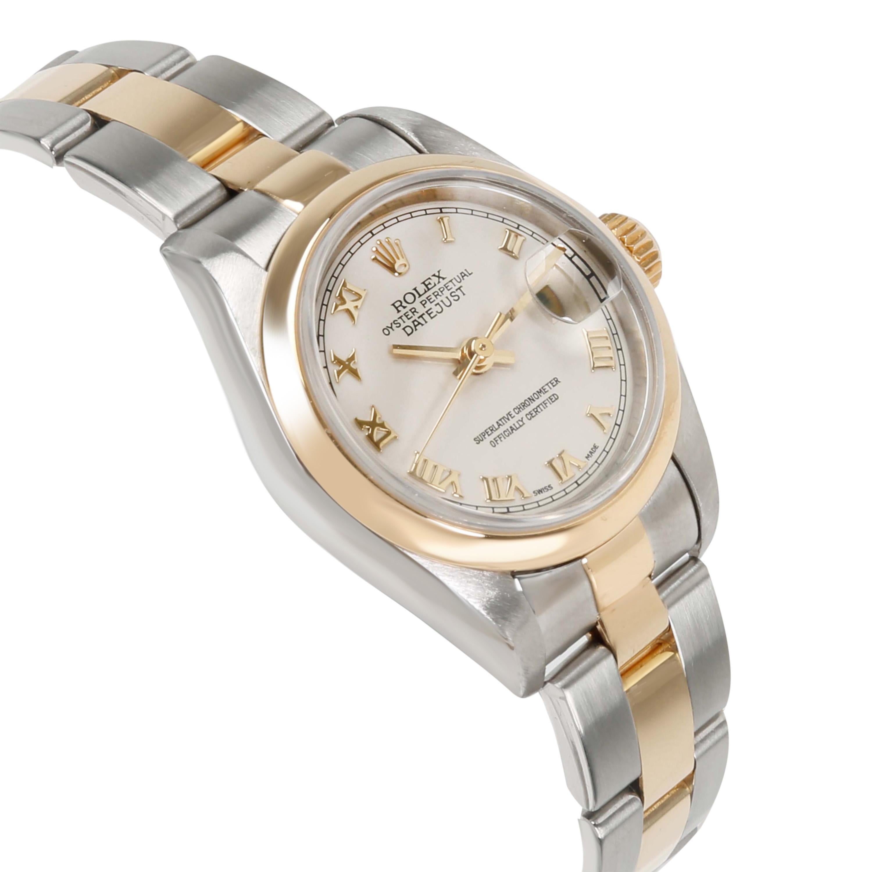 Rolex Datejust 79163 Women's Watch in 18 Karat Stainless Steel/Yellow Gold 1