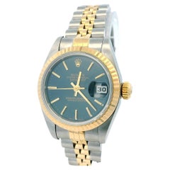 Rolex Datejust 79173 Quadrante blu Bracciale Jubilee  Guarda