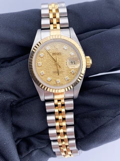 Rolex Datejust 79173 Diamond Anniversary Dial Ladies Watch