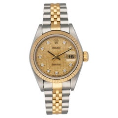 Rolex Datejust 79173 Diamond Anniversary Dial Ladies Watch