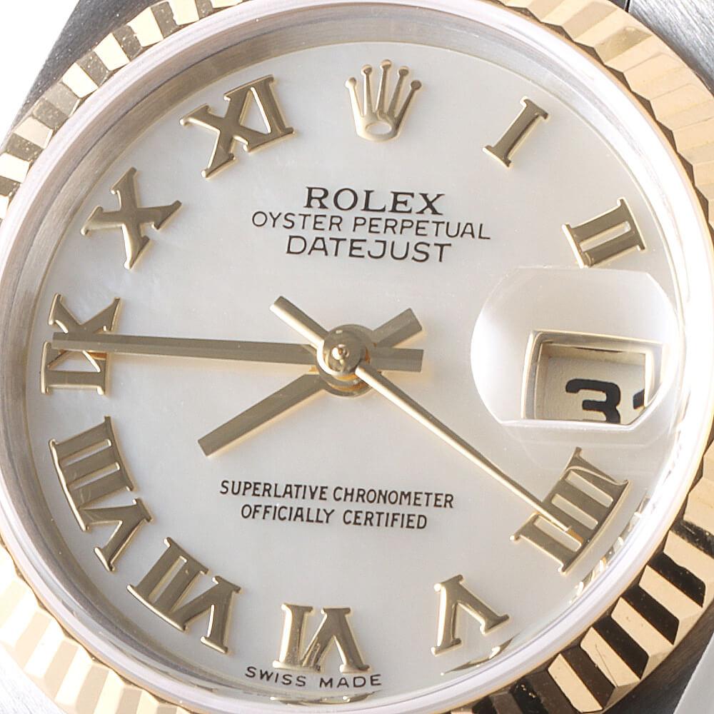 Rolex Datejust 79173NR White Shell Dial, Y Series, Ladies, Pre-Owned 2