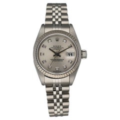 Rolex Datejust 79174 Diamond Dial Ladies Watch Box & Paper