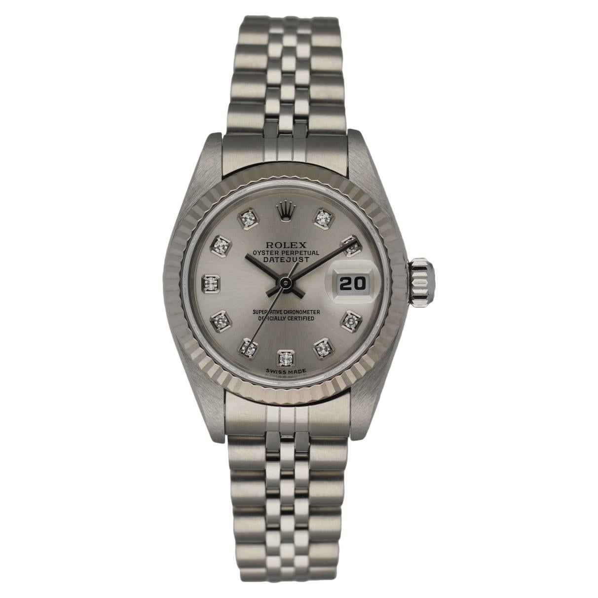 Rolex Datejust 79174 Diamond Dial Ladies Watch