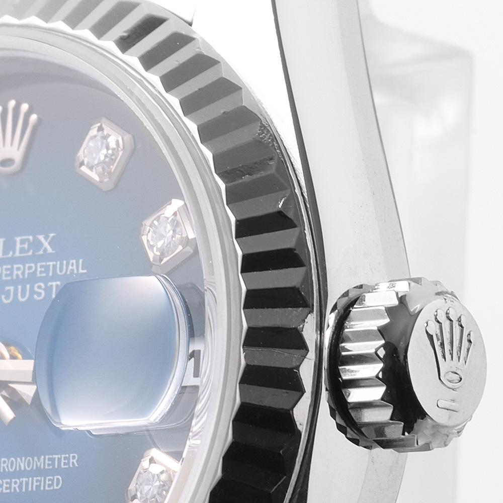 Rolex Datejust 79174G Blue Gradient Dial, K Series, Pre-Owned Ladies' Watch 4