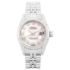 Rolex Datejust 79174NR Pink Shell Roman Dial, Y Series, Pre-Owned Ladies' Watch