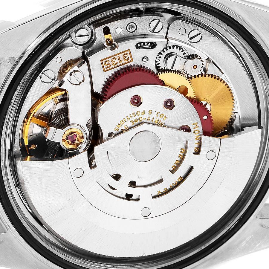 Rolex Datejust Black Dial Steel Men's Watch 16200 For Sale 5