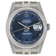 Rolex Datejust Blue Dial 16220