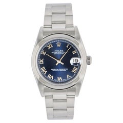Rolex Datejust Blue Dial Stainless Steel 78240