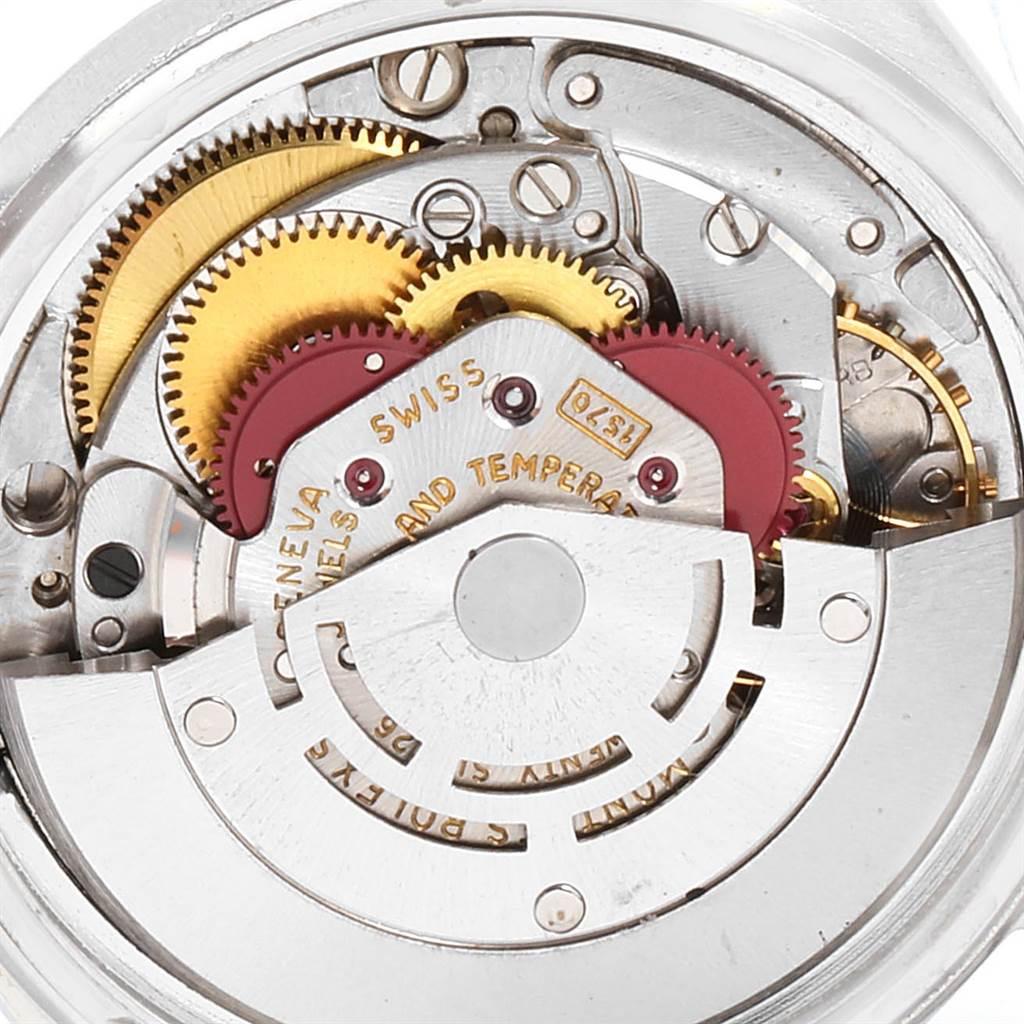 Rolex Datejust Bronze Dial Brown Leather Vintage Men's Watch 1603 2