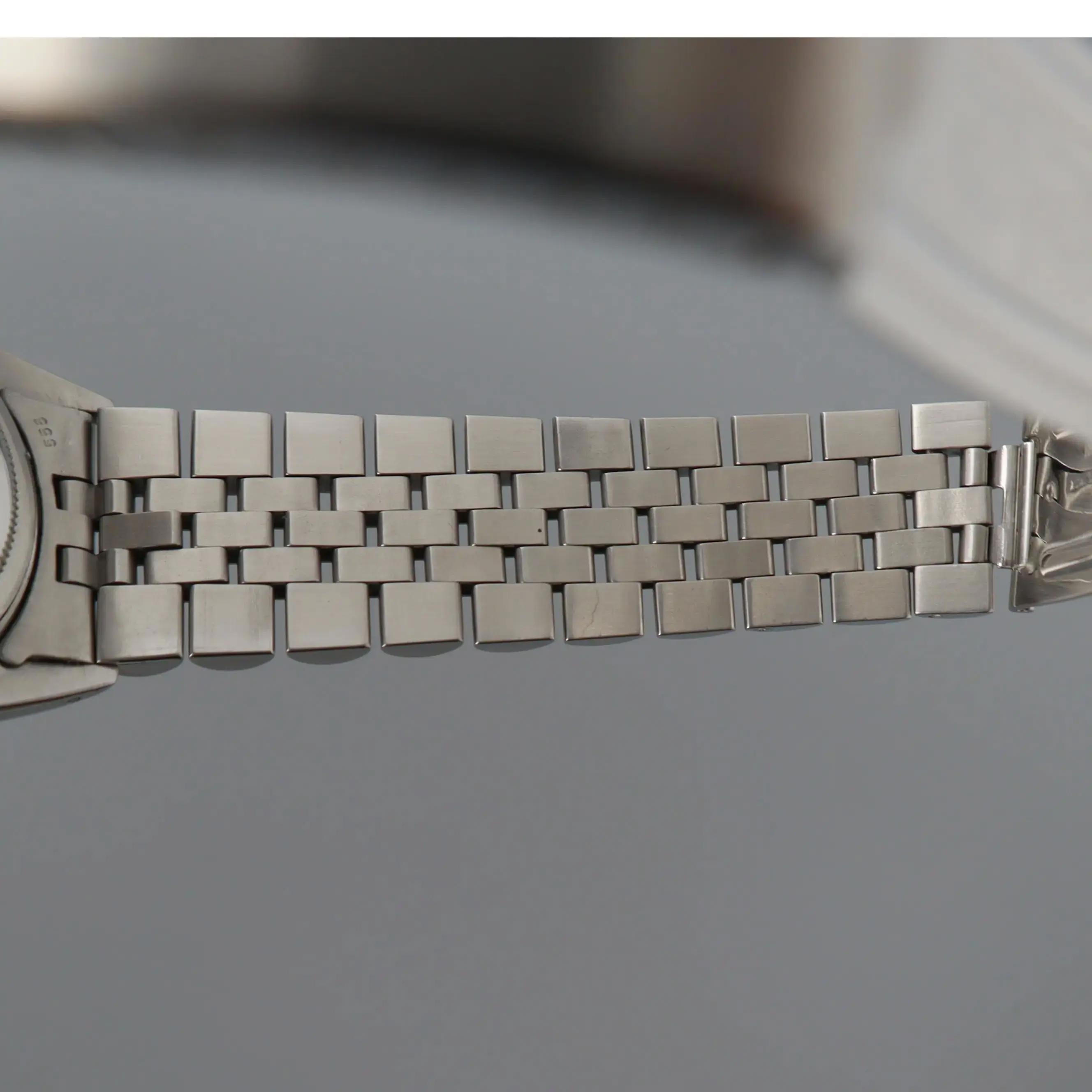 Rolex Datejust Custom Diamond 1.20cttw Pink Mother of Pearl Dial Watch 16014 For Sale 4