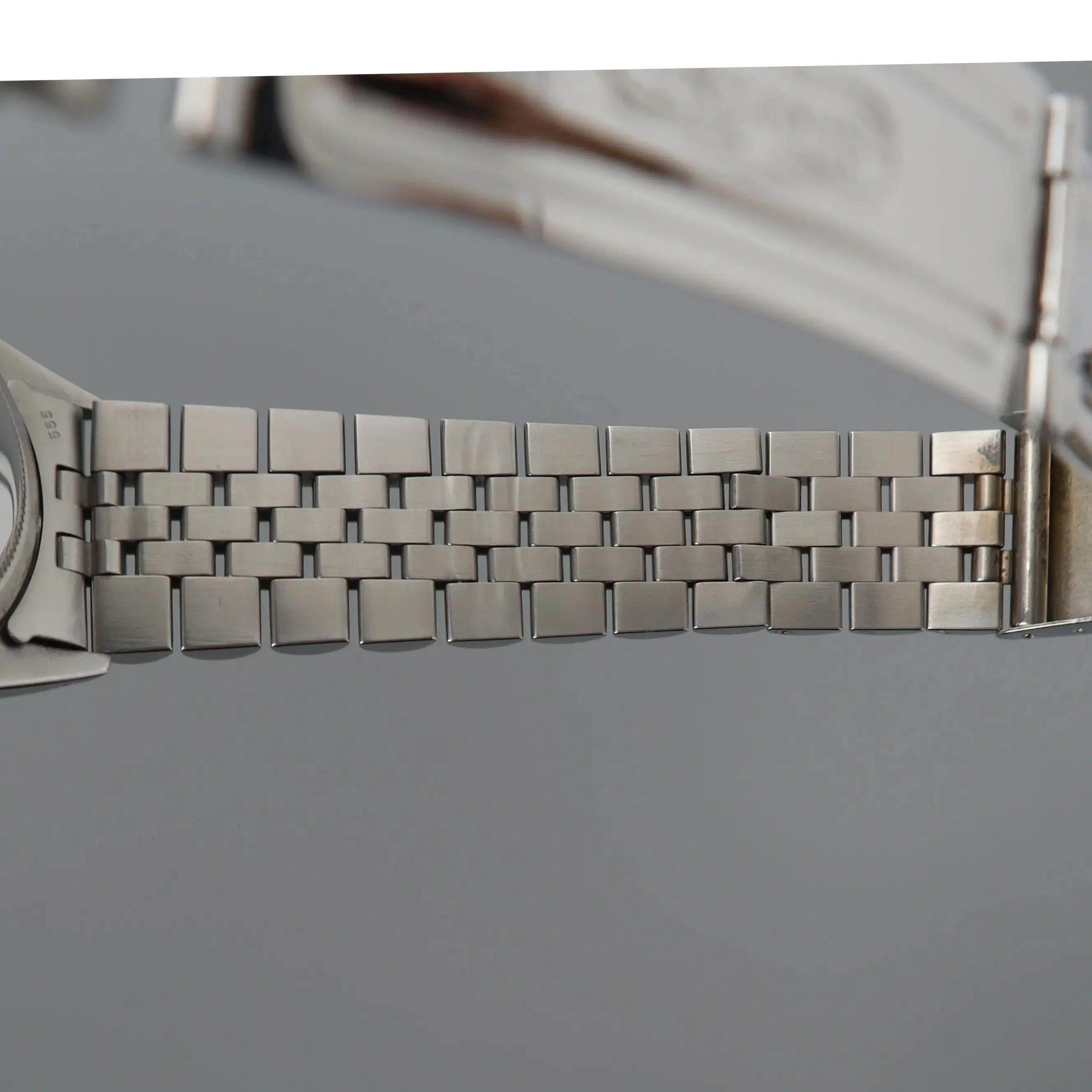 Rolex Datejust Custom Diamond 1.20cttw Pink Mother of Pearl Dial Watch 16014 For Sale 5