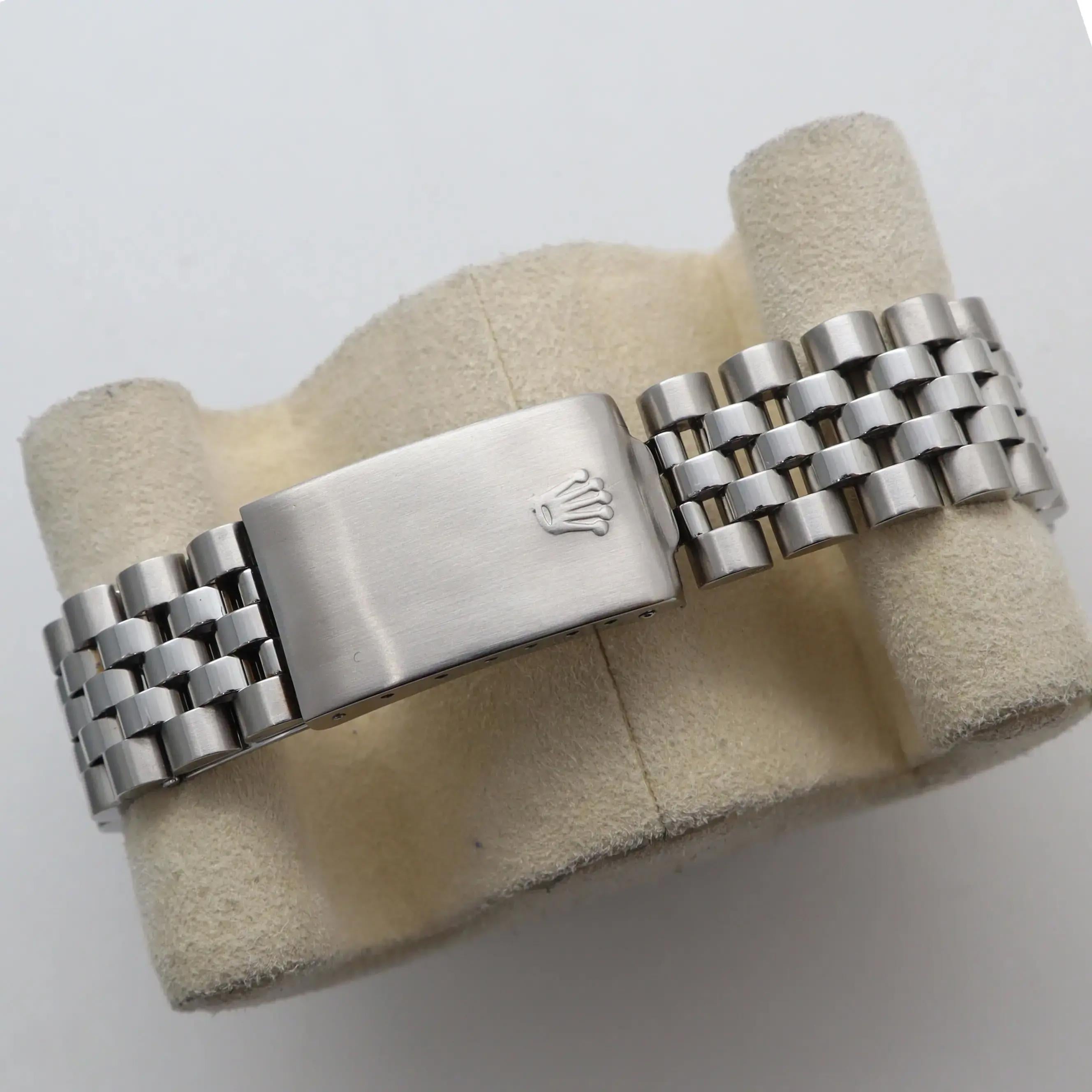 Rolex Datejust Custom Diamond 1.20cttw Pink Mother of Pearl Dial Watch 16014 For Sale 6