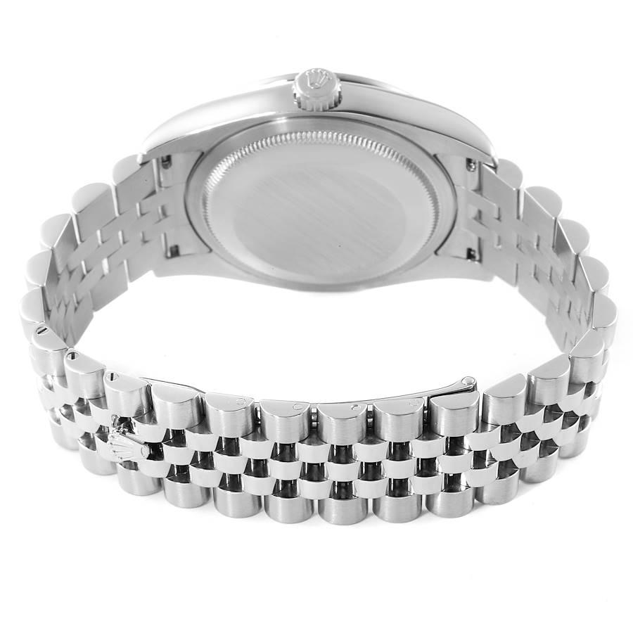 Rolex Datejust Diamond Dial and Bezel Jubilee Bracelet Mens Watch 116244 3
