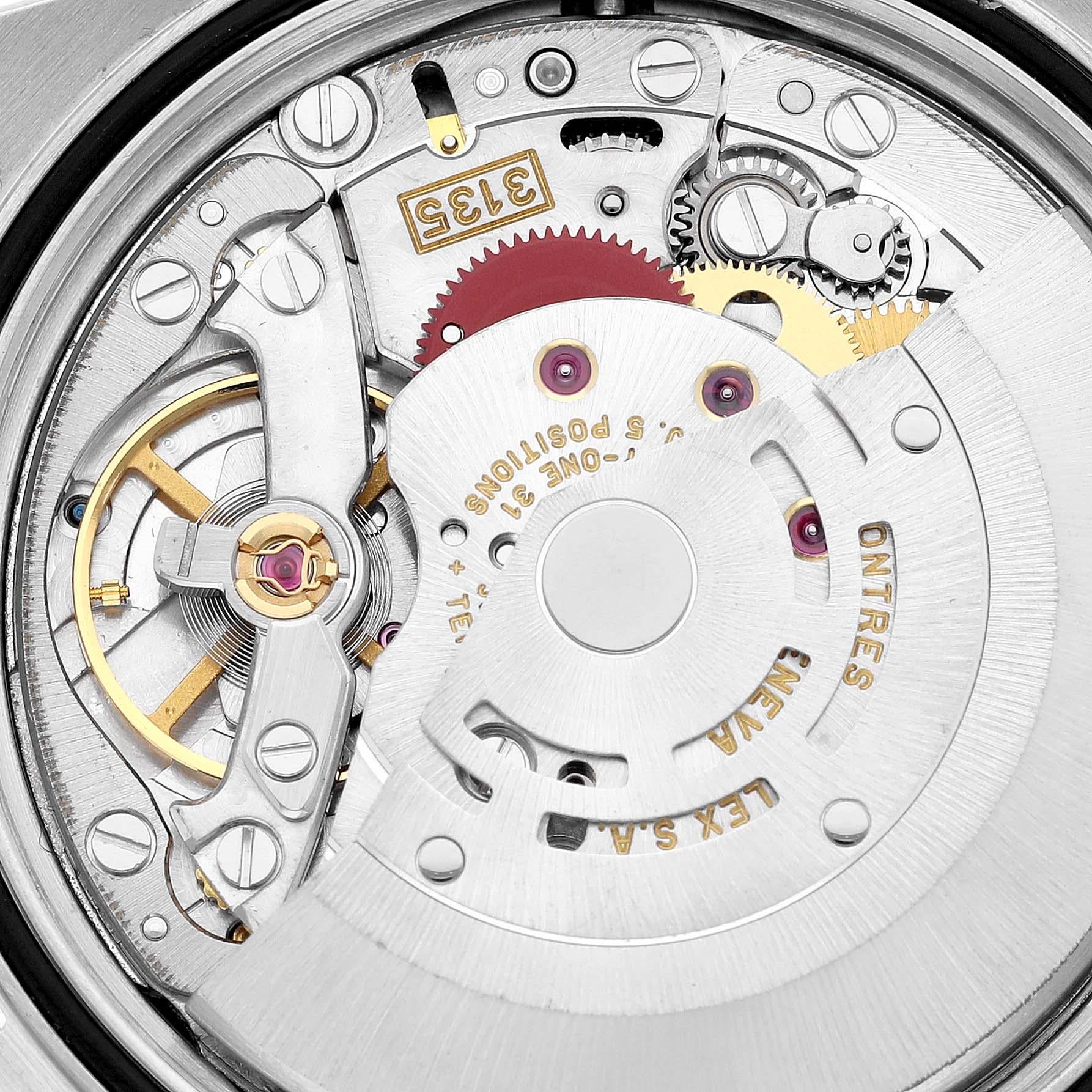 Rolex Datejust Diamant Zifferblatt Stahl Gelbgold Herrenuhr 16233 Box Papiere 5