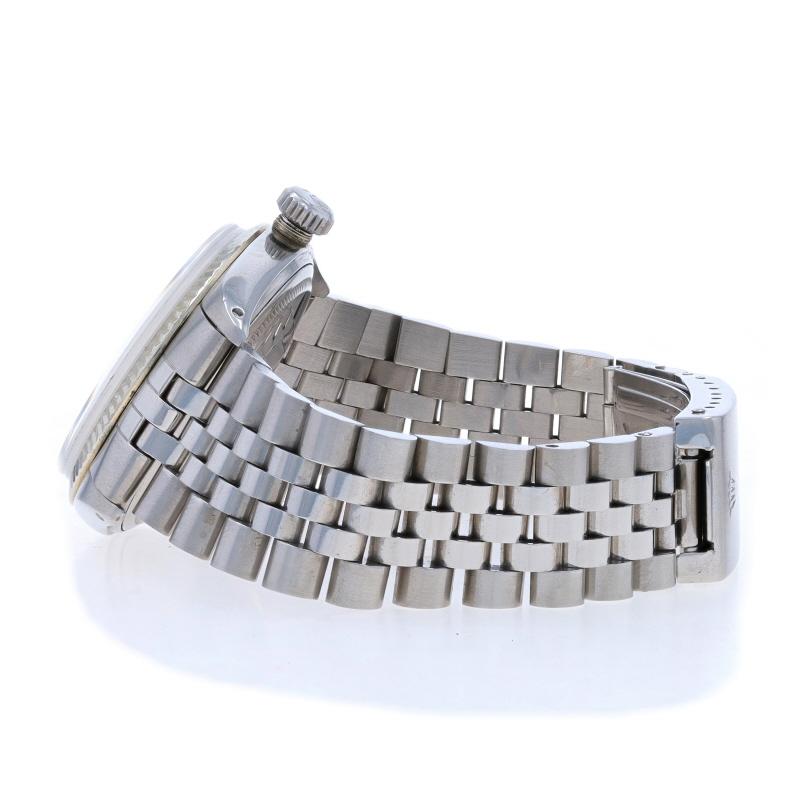 Rolex Datejust Diamond Men's Wristwatch 1600 Stainless Automatic AGI 1 Yr Wnty 1