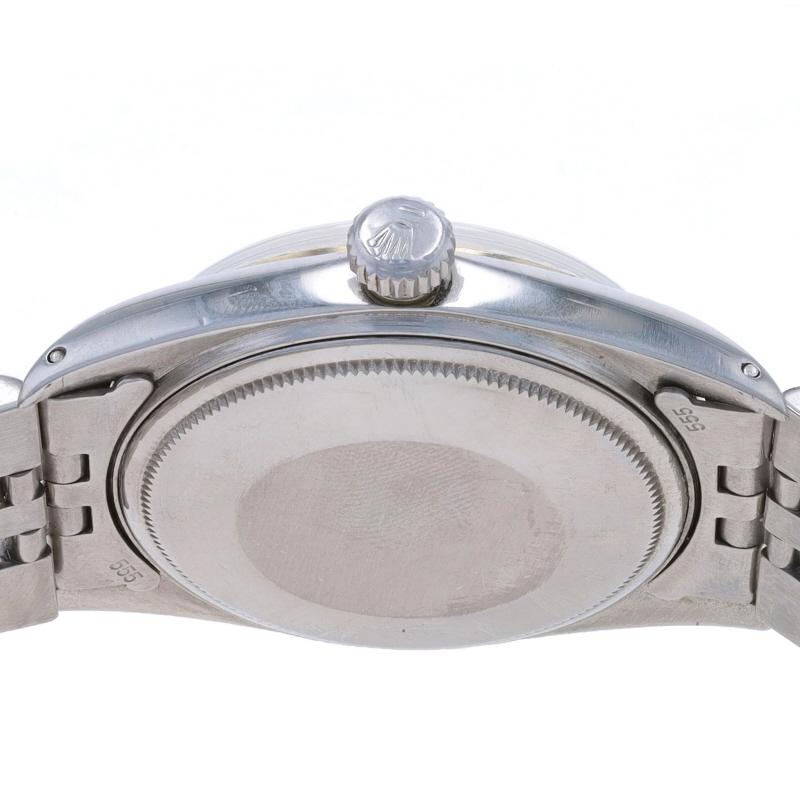 Rolex Datejust Diamond Men's Wristwatch 1600 Stainless Automatic AGI 1 Yr Wnty 2