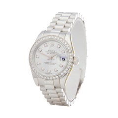 Rolex DateJust Diamond Platinum 179136