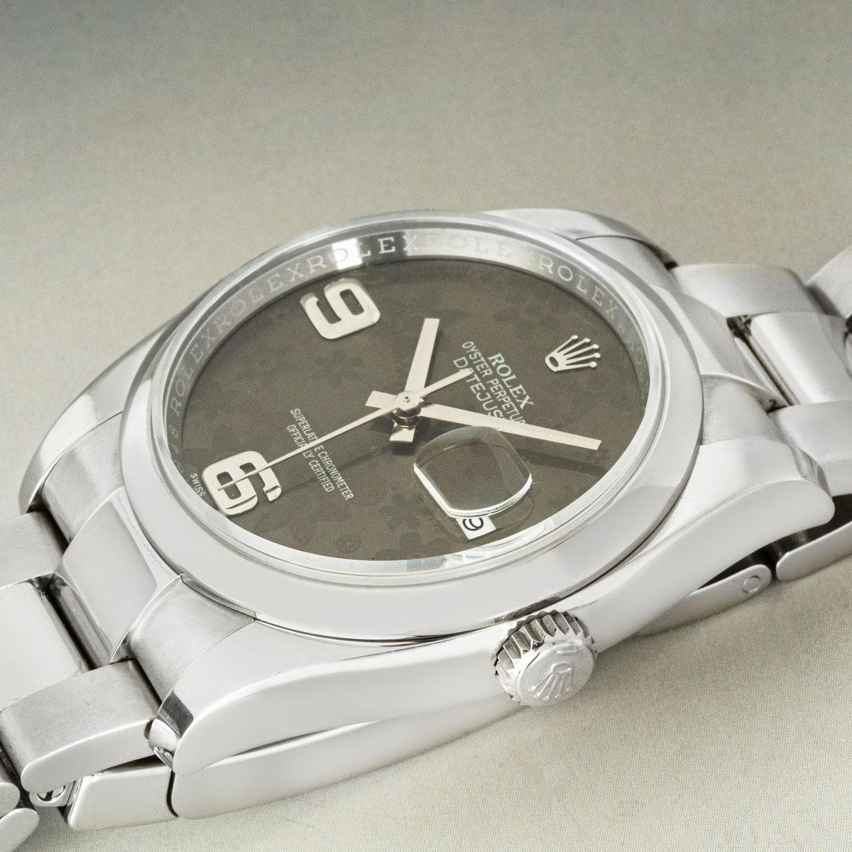 Rolex Datejust, cadran floral 116200 Bon état - En vente à London, GB