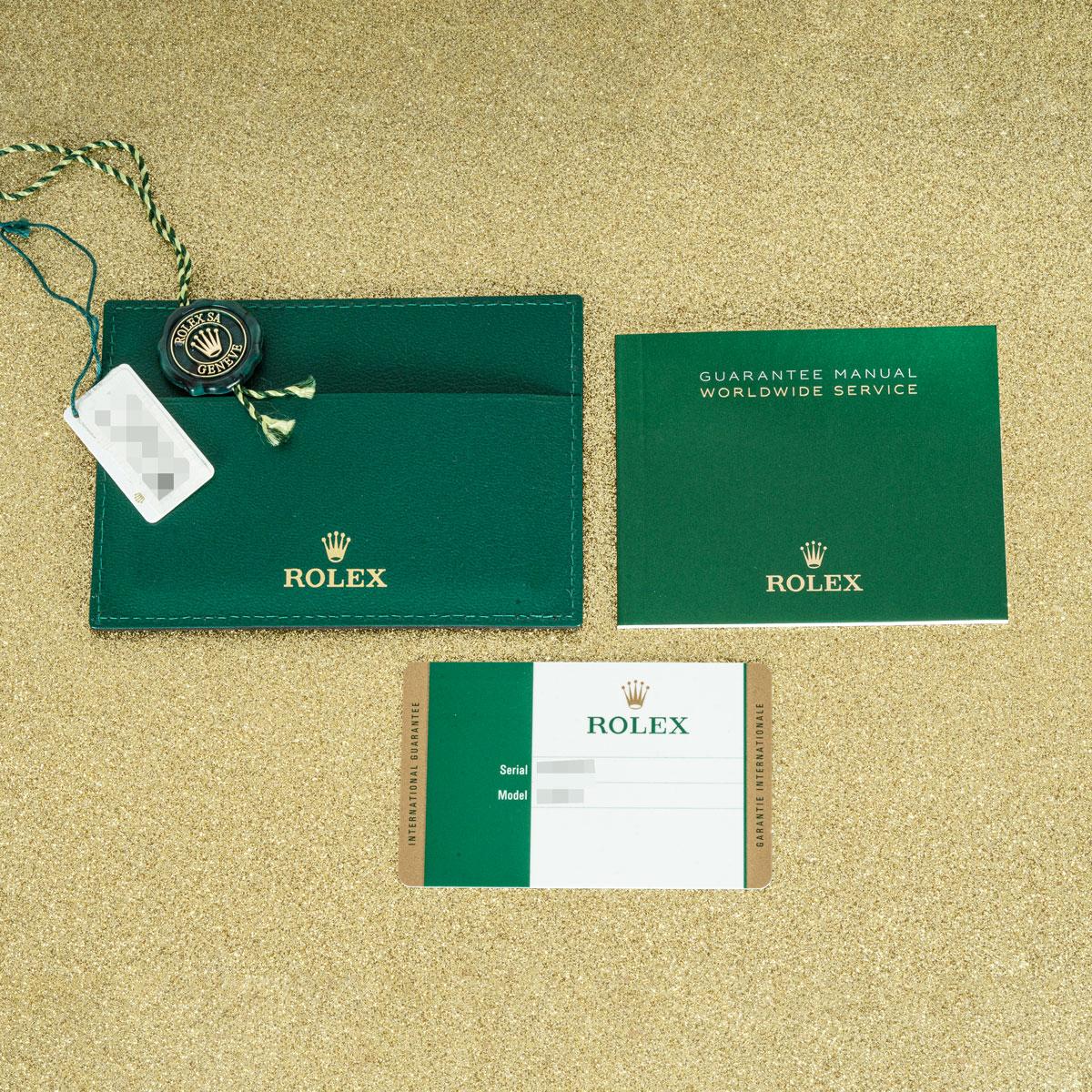 Rolex Datejust, cadran floral 116200 en vente 4